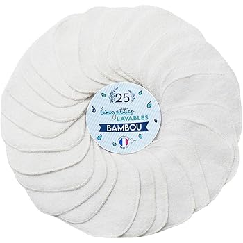 Cheeky Wipes Lot De 25 Lingettes Lavables En Bambou Pour Bebe Amazon Fr Bebes Puericulture
