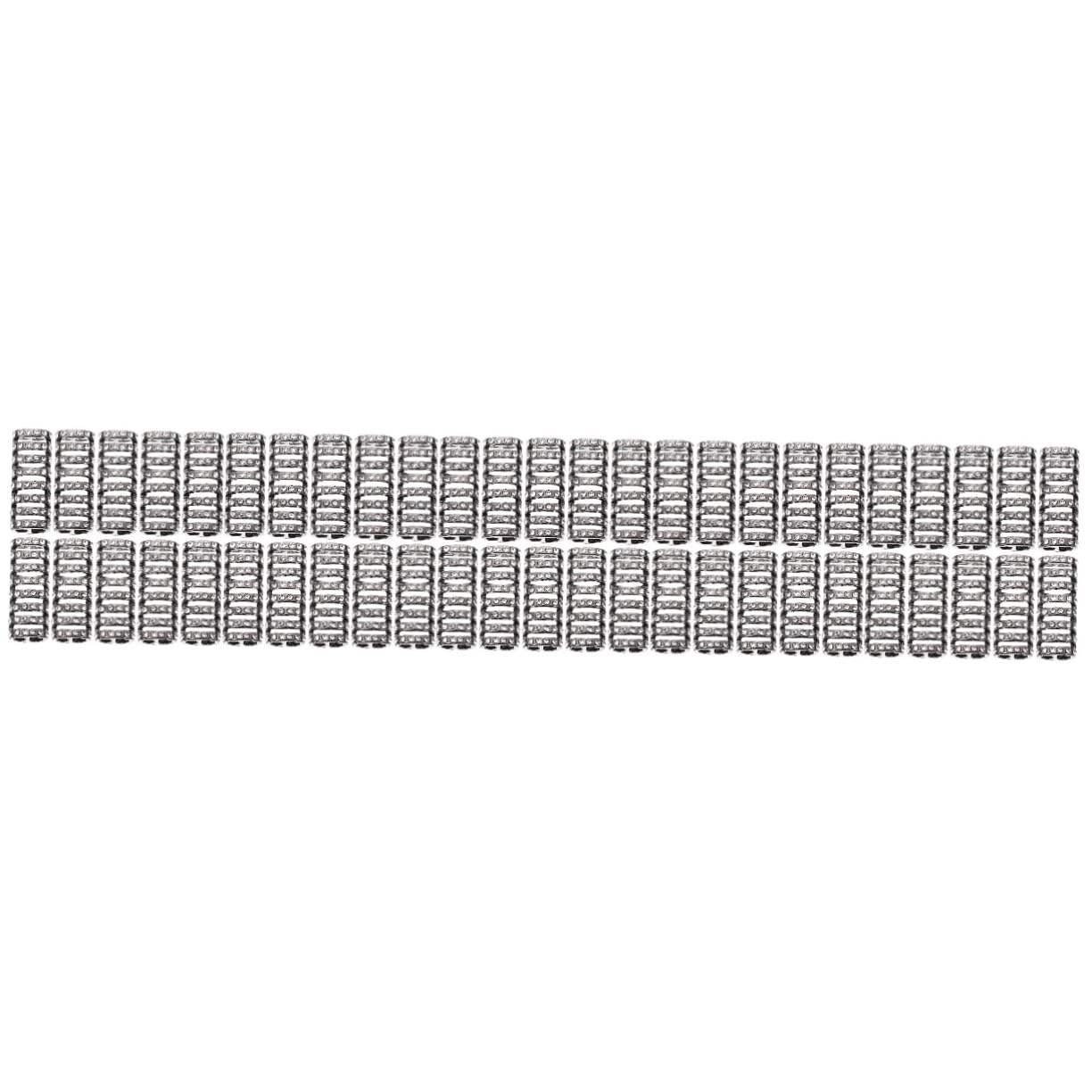 Housoutil Accessoires Strass 50 Pièces connecteur de sangle montre accessoire adaptateur de bracelet de montre décor connecteur de montre connecteur de bracelet délicat Regardez Accessoires