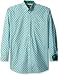 Wrangler Men's Big and Tall George Strait One Pocket Long Sleeve Printed Shirt