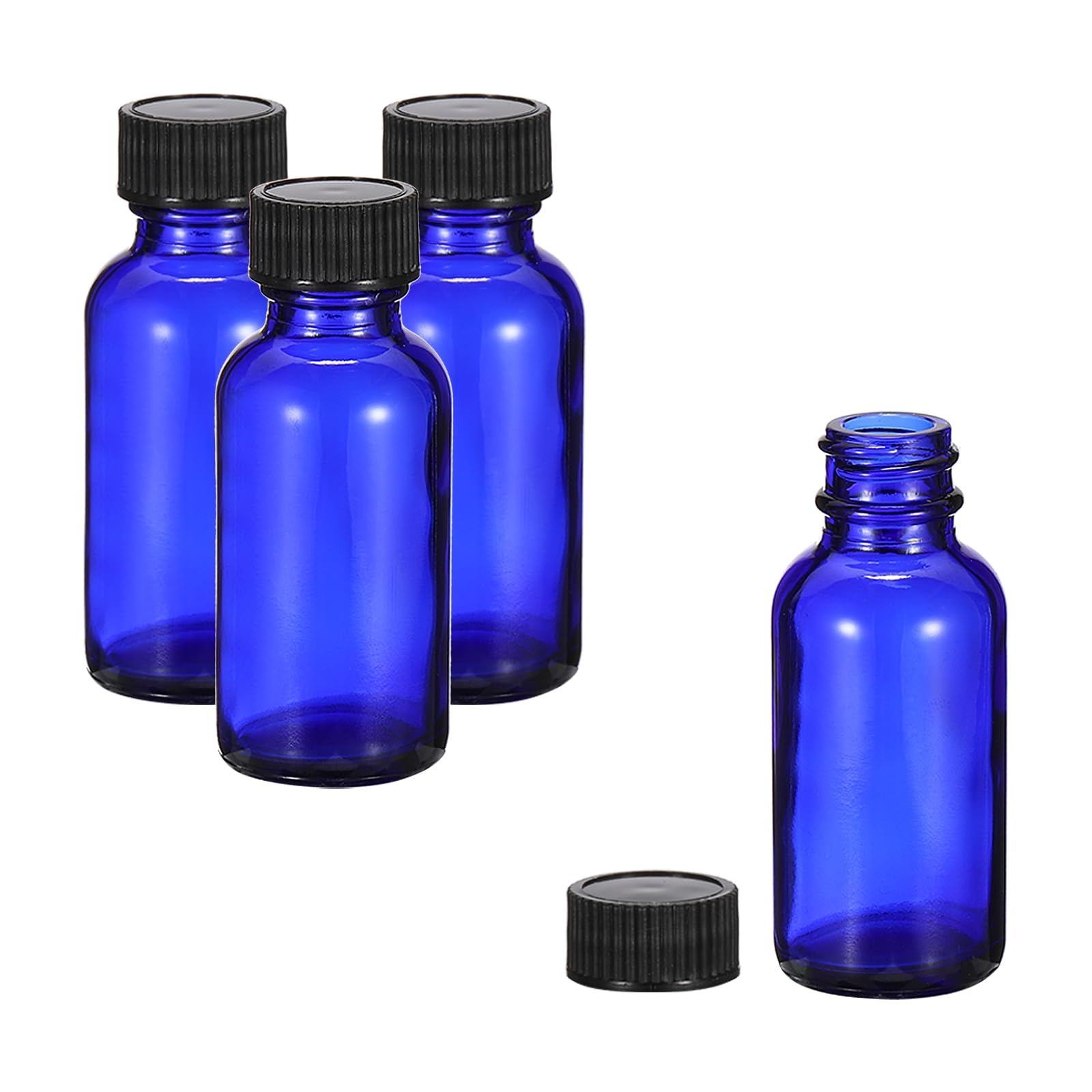 Flacons de 30ml en verre bleu PATIKIL pour créer votre parfum et vos huiles maison