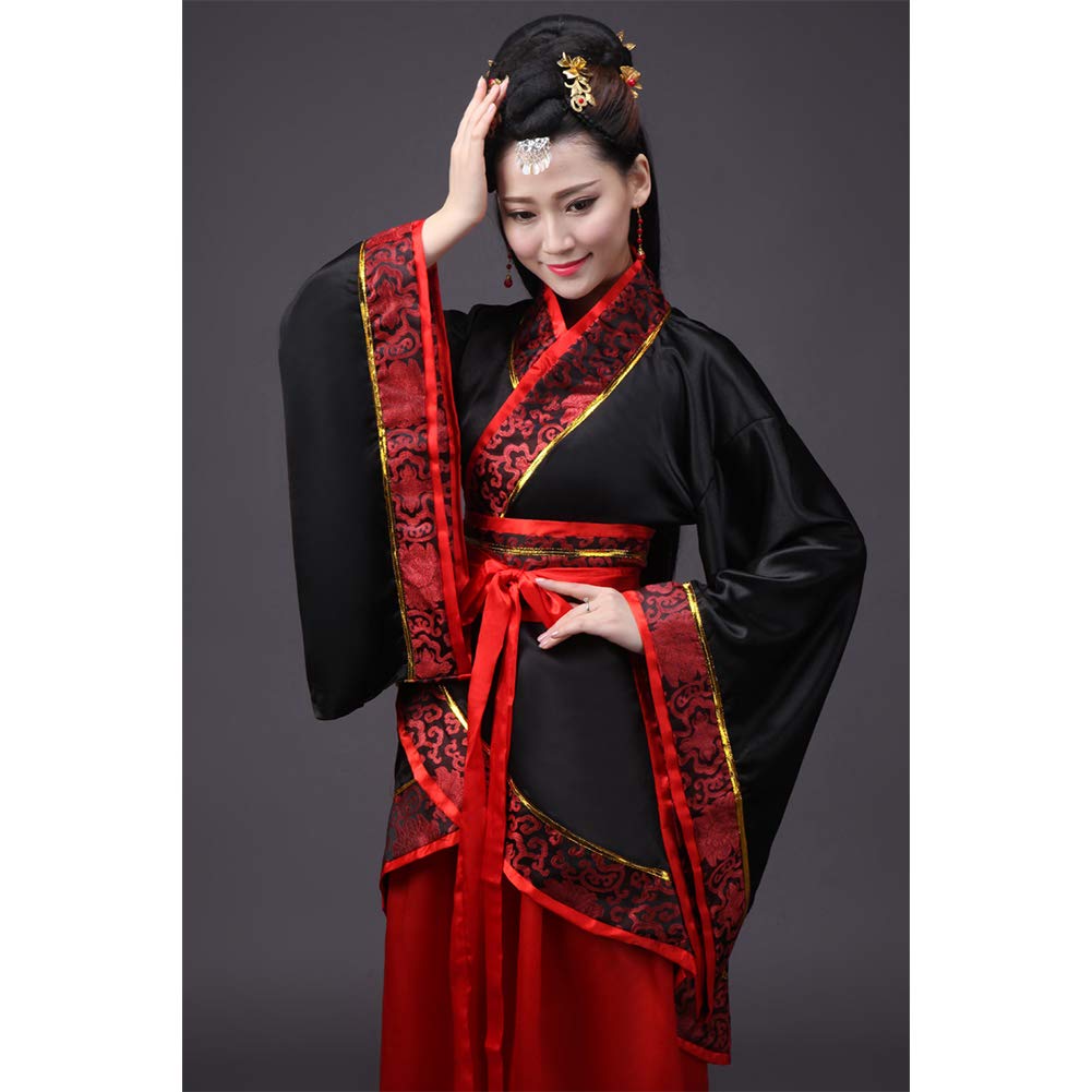 Cinese Hanfu Costume - Vintage Tang Suit Tradizionale Antico Principessa Vestiti di Prestazione Abito da Ballo