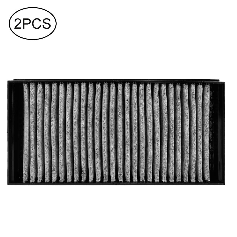 Lot De 2 Filtres à Air D'Habitacle Voiture 64316945586 - Compatible BMW X5 E70 X6 E71 Anti-Poussière Pollen