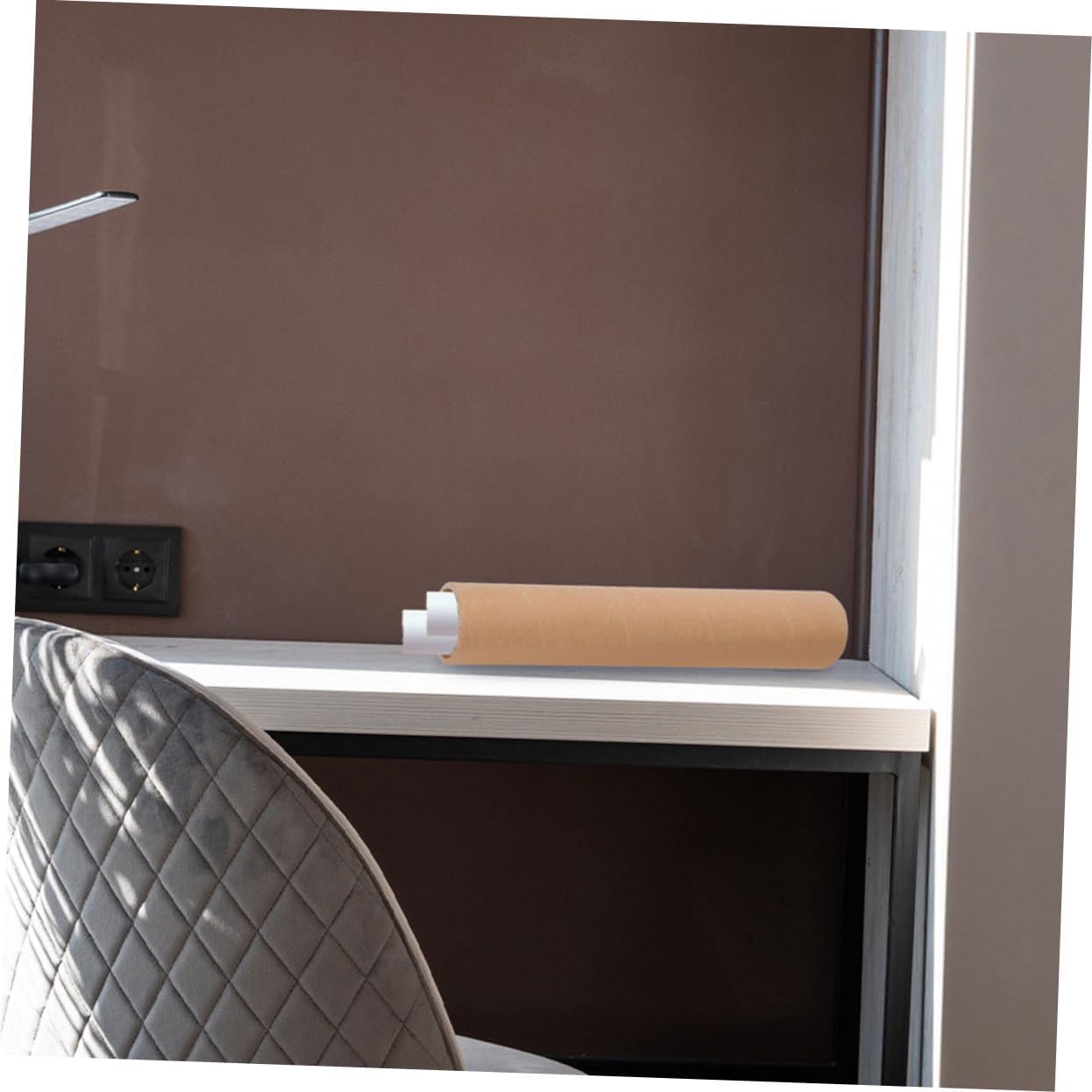 LIFKOME 2pcs Heavy-duty Poster Tubes with Caps x Art Storage and Transport Tubes for Document Mailing Drawing and Artwork Protection
