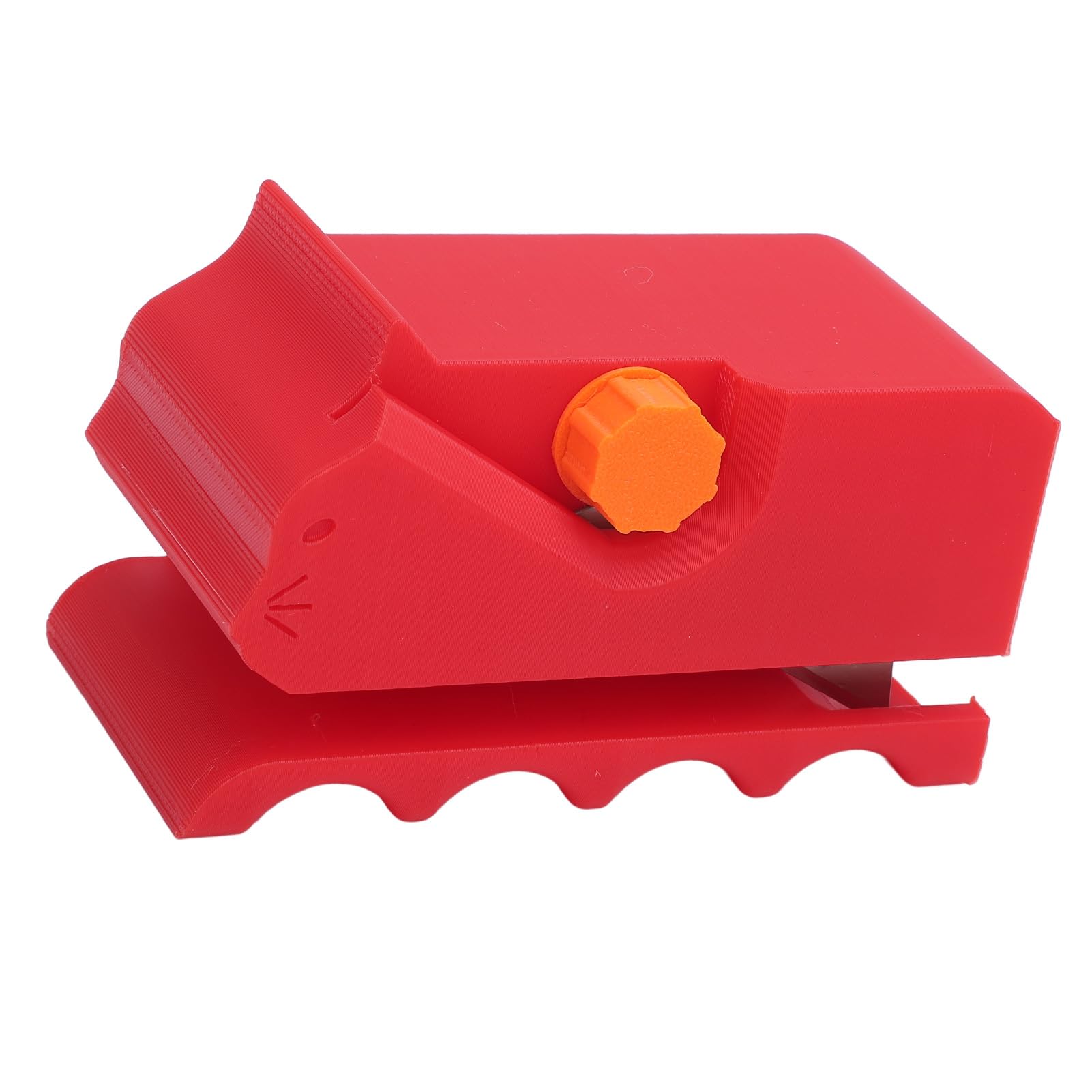 CHICIRIS Cat Scratch Cardboard Cutter, Regulowane i Kompaktowe Narzędzie do Majsterkowania, Noża do Drapania, do Konfigurowalnych ustawień Cięcia (czerwony)