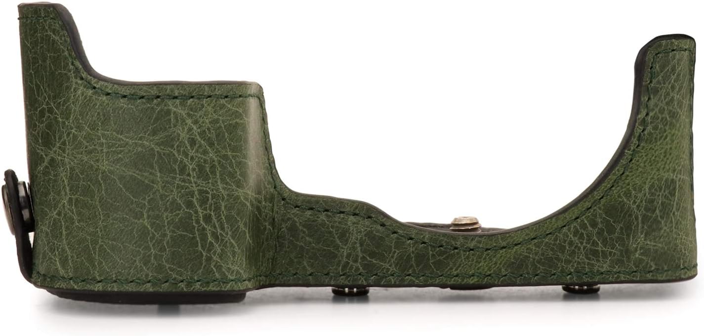 Best Seller MegaGear Ever Ready Genuine Leather Camera Case Compatible with Sony Alpha A6100, A6400 (16-50mm) Buy 1 get 1 🔥 MegaGear Ever Ready Genuine Leather Camera Case Compatible with Sony Alpha A6100, A6400 (16-50mm)