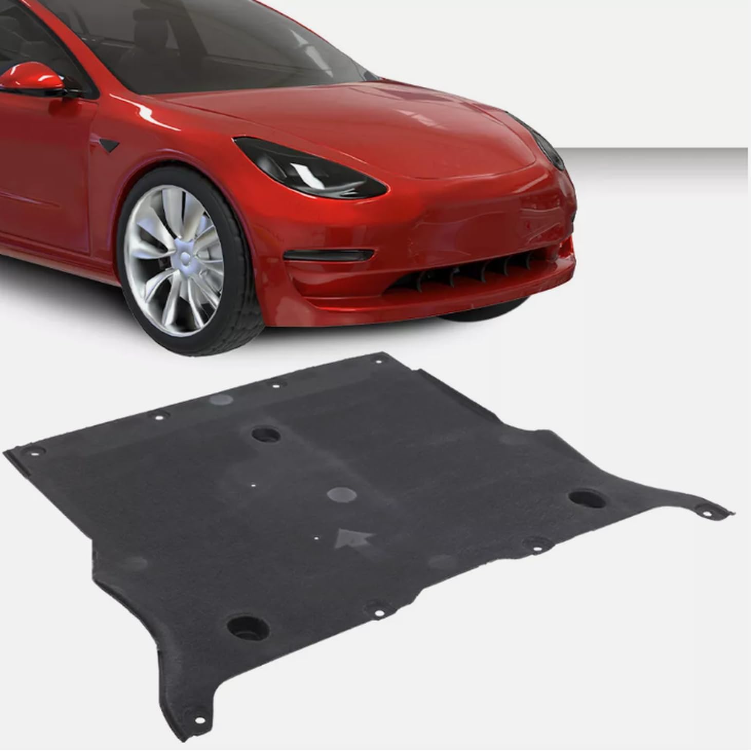 Front Engine Splash Shield Guard Under Cover Fit for 2017 2018 2019 2020 2021 2022 2023 for Tesla Model 3 1104312-00-B