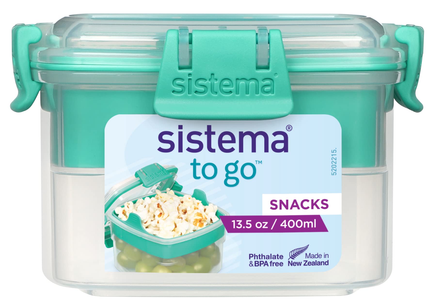 Sistema Snacks TO GO Food Storage Container 400 ml Small Snack Pot