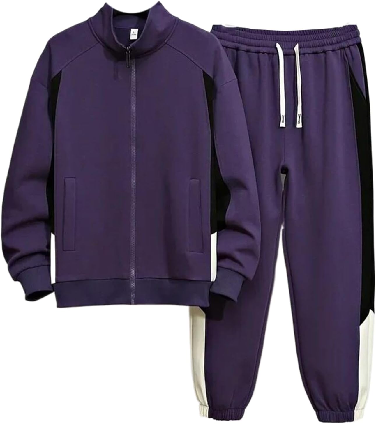 Spring Tracksuits Men Set Casual Hooded Jacket Pants Corduroy Sweatshirt Sportswear Coats Suits