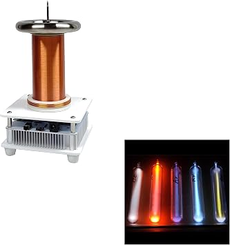 Joytech Music Tesla Coil & 5PC Noble Gases Tube SS17-SS22