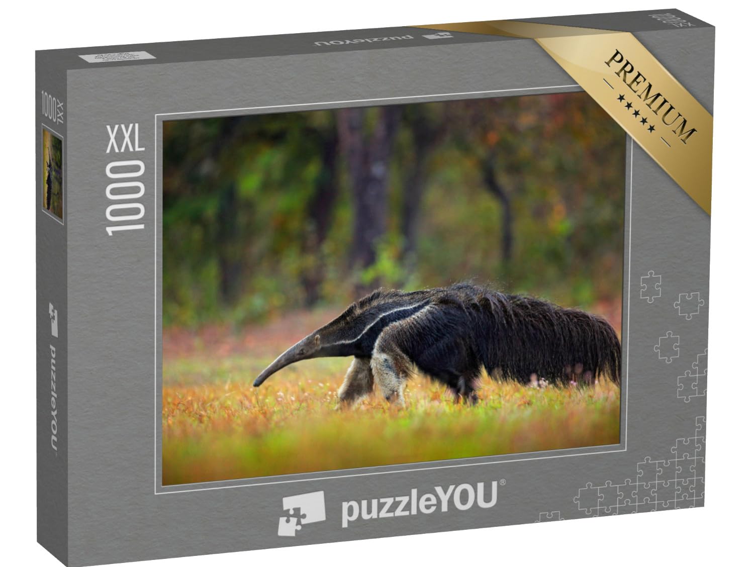 Puzzle 1000 pièces XXL « Le Fourmilier, Un Animal du Brésil »