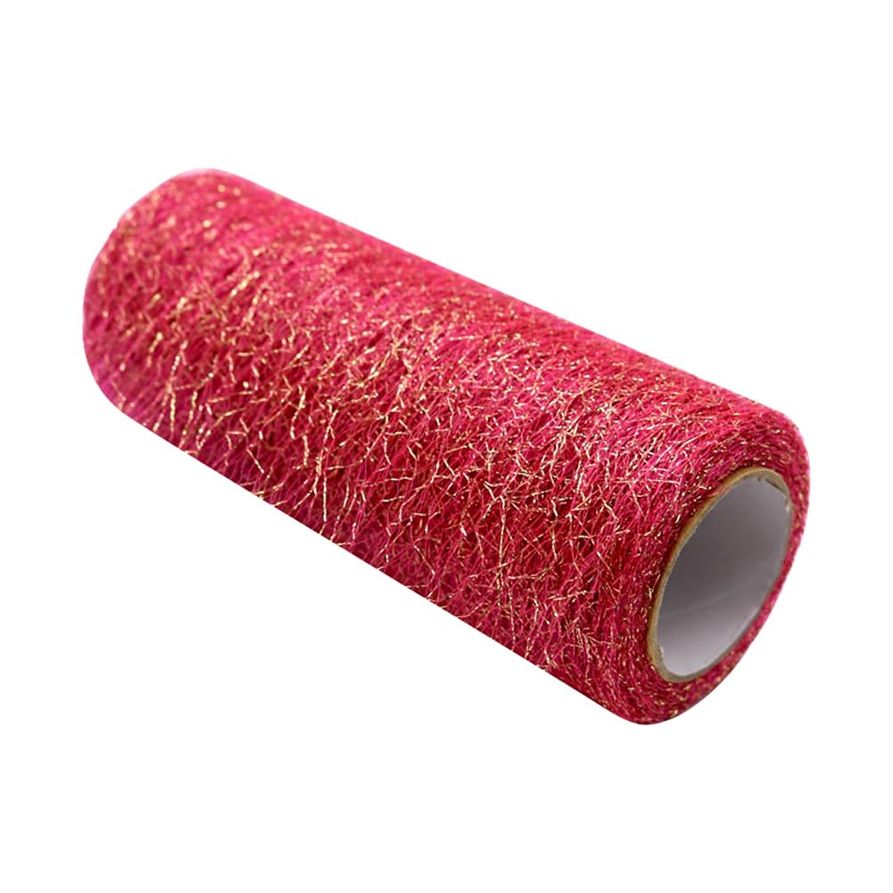 Tulle de Décoration Rouge Pastèque Facile à Découper pour Vos Fêtes