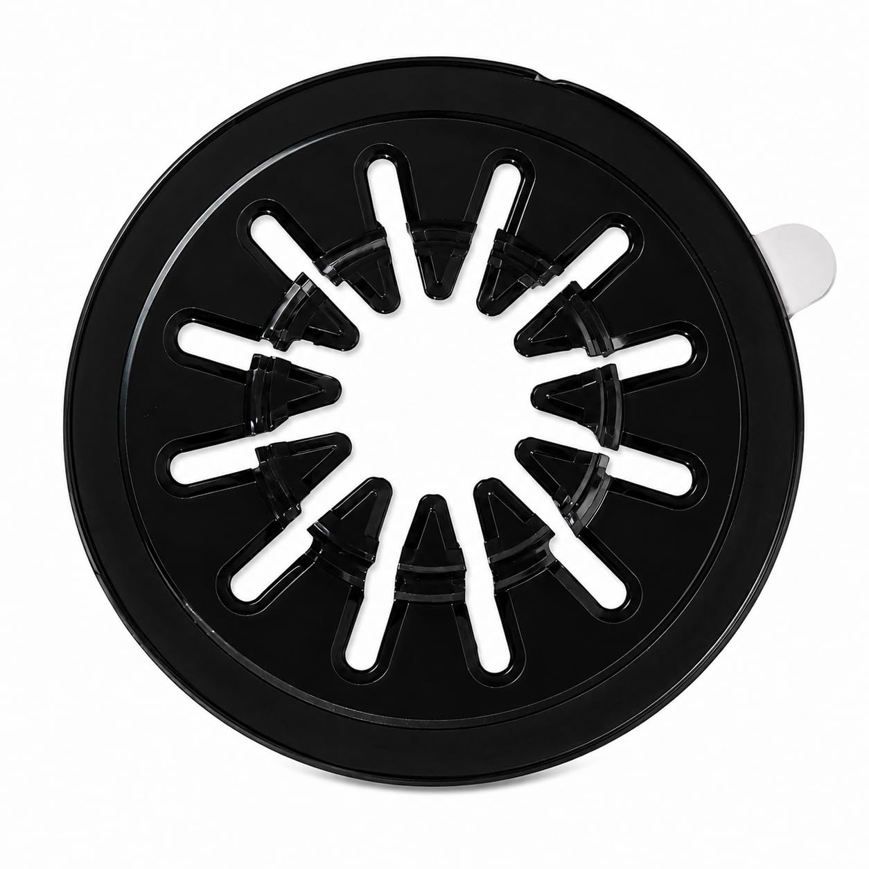 Centro de CD negro autoadhesivo para solucionar la pérdida de discos 8