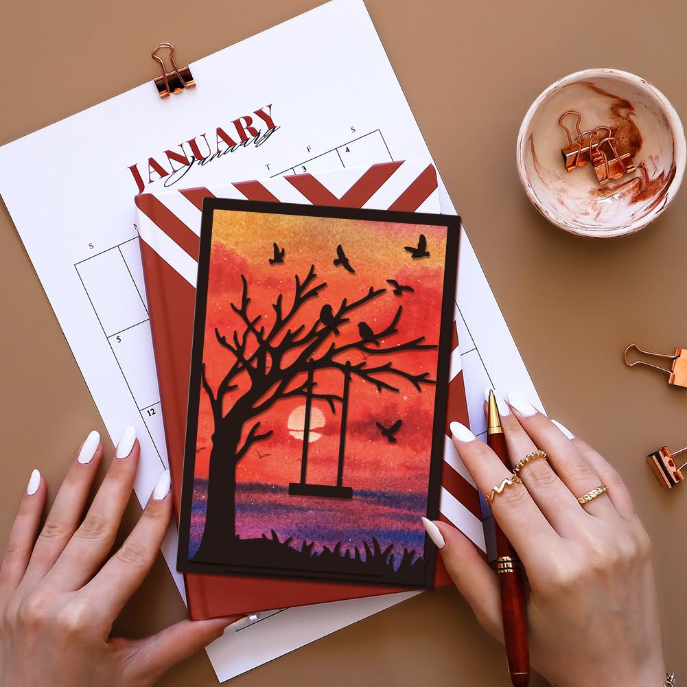 Stanzformen Set Western Style - Cowboy Und Pferde Motive Für Scrapbooking