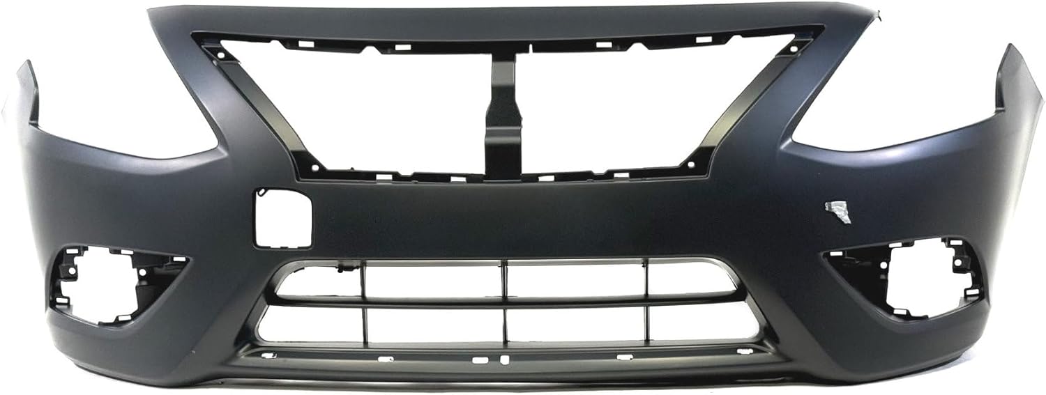 FitParts Compatible With Front Bumper Cover 2015 2016 2017 2018 Nissan Versa Sedan NI1000300 S SV Advance Drive Exclusive Sense SL Ready to paint. FBM229KM1J