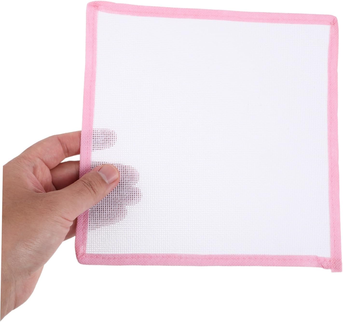 6pcs White Embroidery Cloth 18 Mesh Cotton Blank Squares