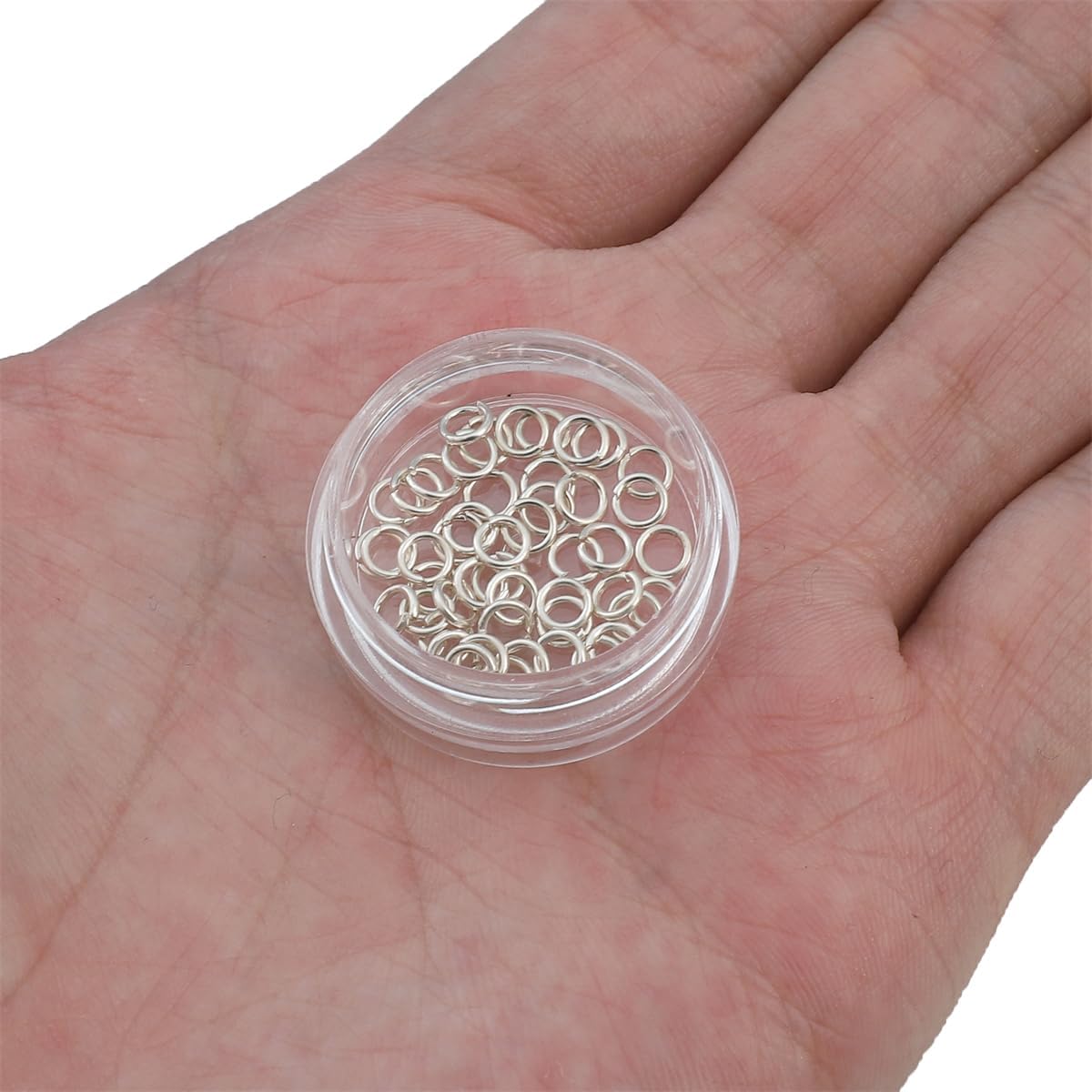 925 Sterling Silver Jump Rings 0.7x4mm 50pcs for Jewelry Making Findings - Image 3