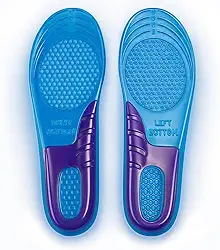 2 Palmilhas Ortopédica de Silicone Gel Anatômica para Calcanhar – Tamanho 36 ao 42 - Alívio de Dor e Impacto, Ajustável, Macia e Antiderrapante – Unissex (M)