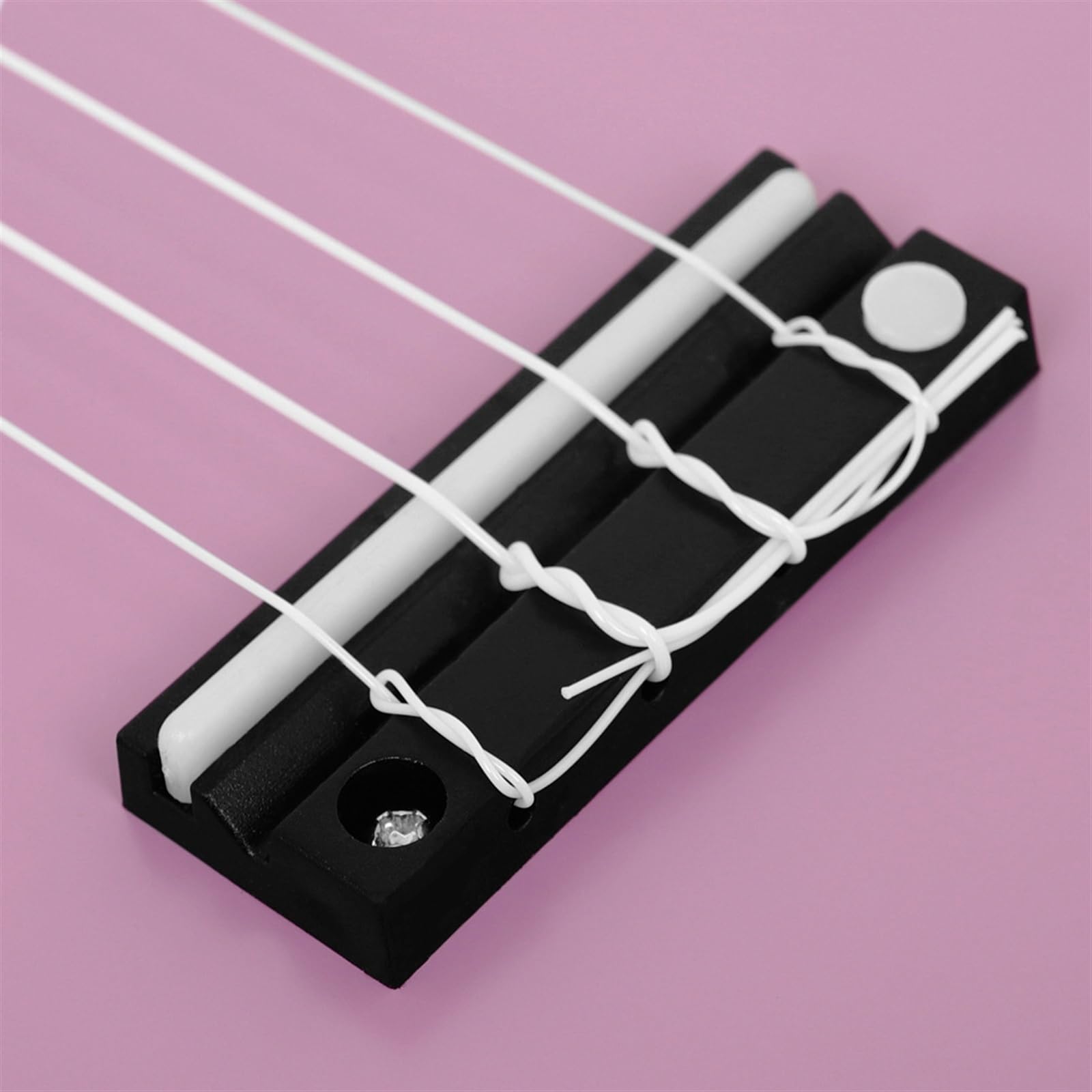 Basswood Beginners 21-calowa Czterostrunowa Mini Gitara Hawajska(Color:Yellow)