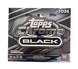 2024 Topps Chrome Black Baseball Factory Sealed Hobby Box