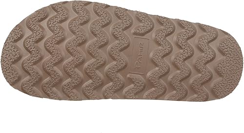 Miniatura 8 de PAMIR Pantuflas ajustables de piel de oveja con punta abierta para hombre con espuma viscoelástica para interiores y exteriores