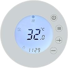 Tuya WiFi LCD Display termostato inteligente controlador de temperatura programável APP controle remoto compatível com Alexa Google Home Voice Control