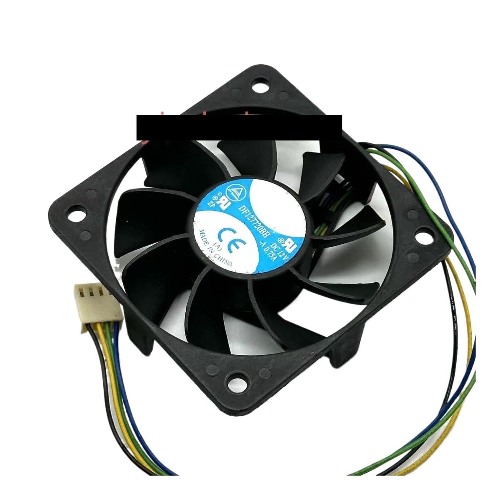 UITGVDQAT DF127720BH DC 12V 0.75A 77x77x20mm 4-Wire Server Cooling Fan