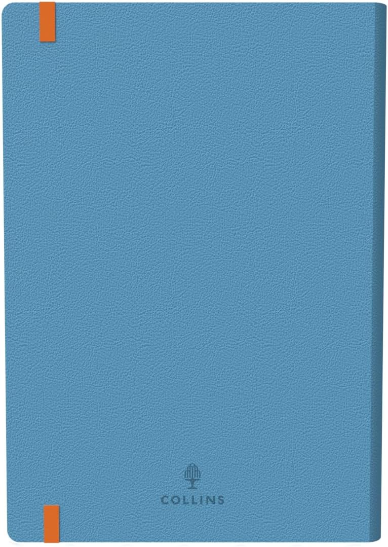 Collins Legacy Mid Year Diary Planner A5 Week To View Academic Year 2024-25 - Blue - Weekly Mid Year Journal for Students, Teachers and Academics - CL53M.60-2425 - August 2024 to August 2025