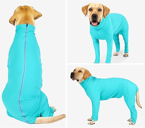 Miniatura 4 de HDKUW Traje de recuperación para perros  Mameluco para perros postoperatorios, alternativa al collar electrónico, camisa calmante para la ansiedad,