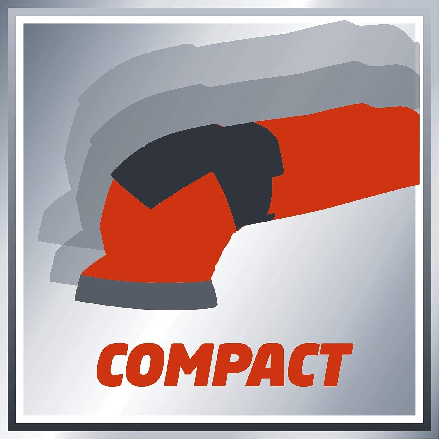 Einhell Deltaschleifer TC-DS 19 (190W, 20000 1/min Schwingzahl, ergonomischer Softgriff, Extreme Fix, Staubabsaugadapter, inkl. 3 Stück Schleifpapier)