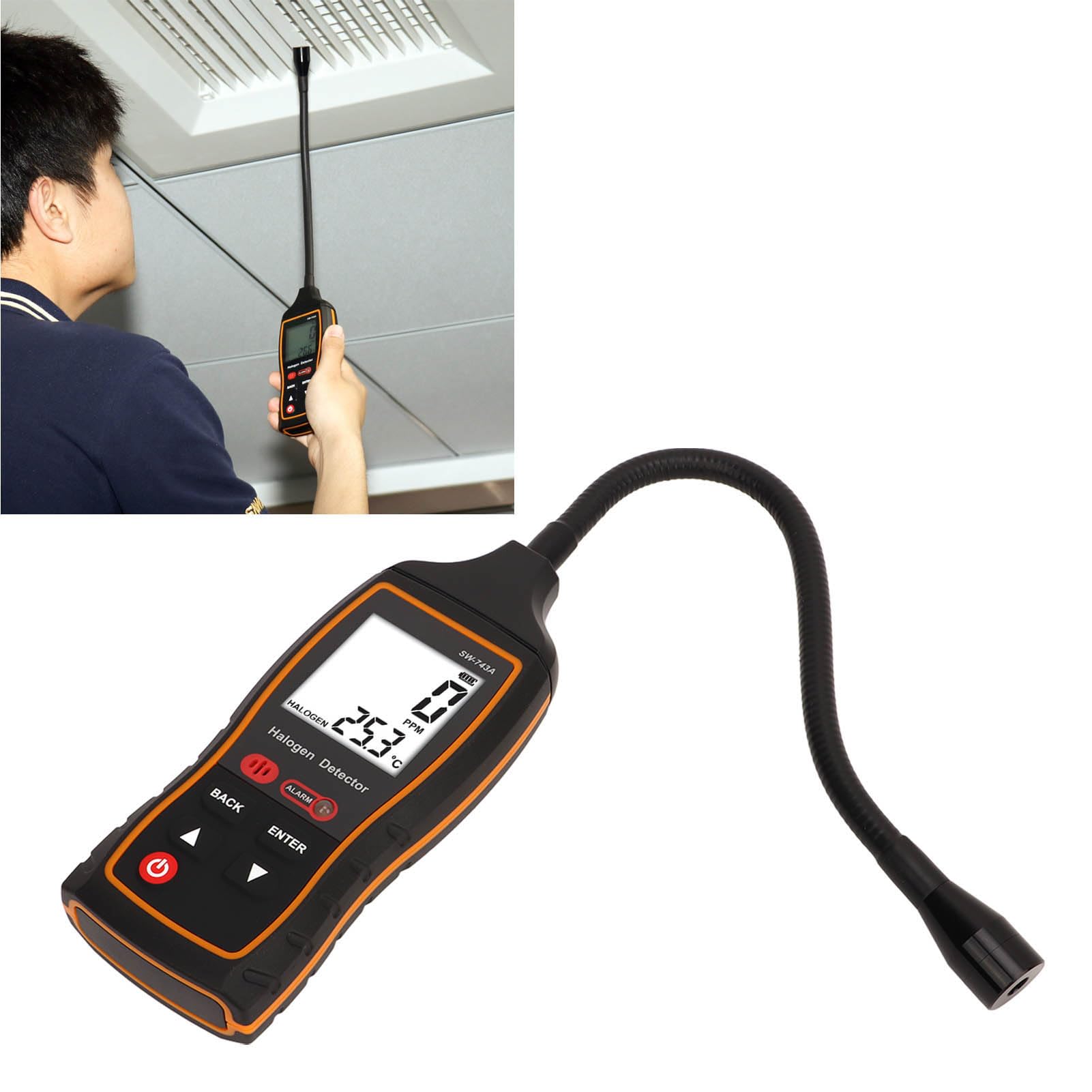 Klimaanlagen-Lecksucher, Lecksucher, Halogen-Kältemitteltester, 0 Bis 1000 Ppm, Ton, Licht, Vibrationsalarm, Gasdetektoren und Alarme