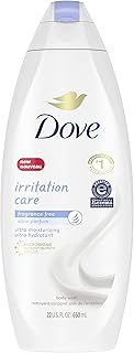 Dove Irritation Care Body Wash For Sensitive Skin and Eczema Prone Skin Fragrance Free and Sulfate Free Ultra-Moisturizing...