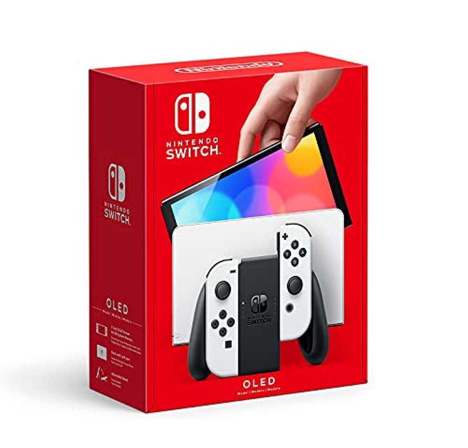 Amazon.com: Nintendo Switch OLED Model w/White Joy-Con (Renewed)