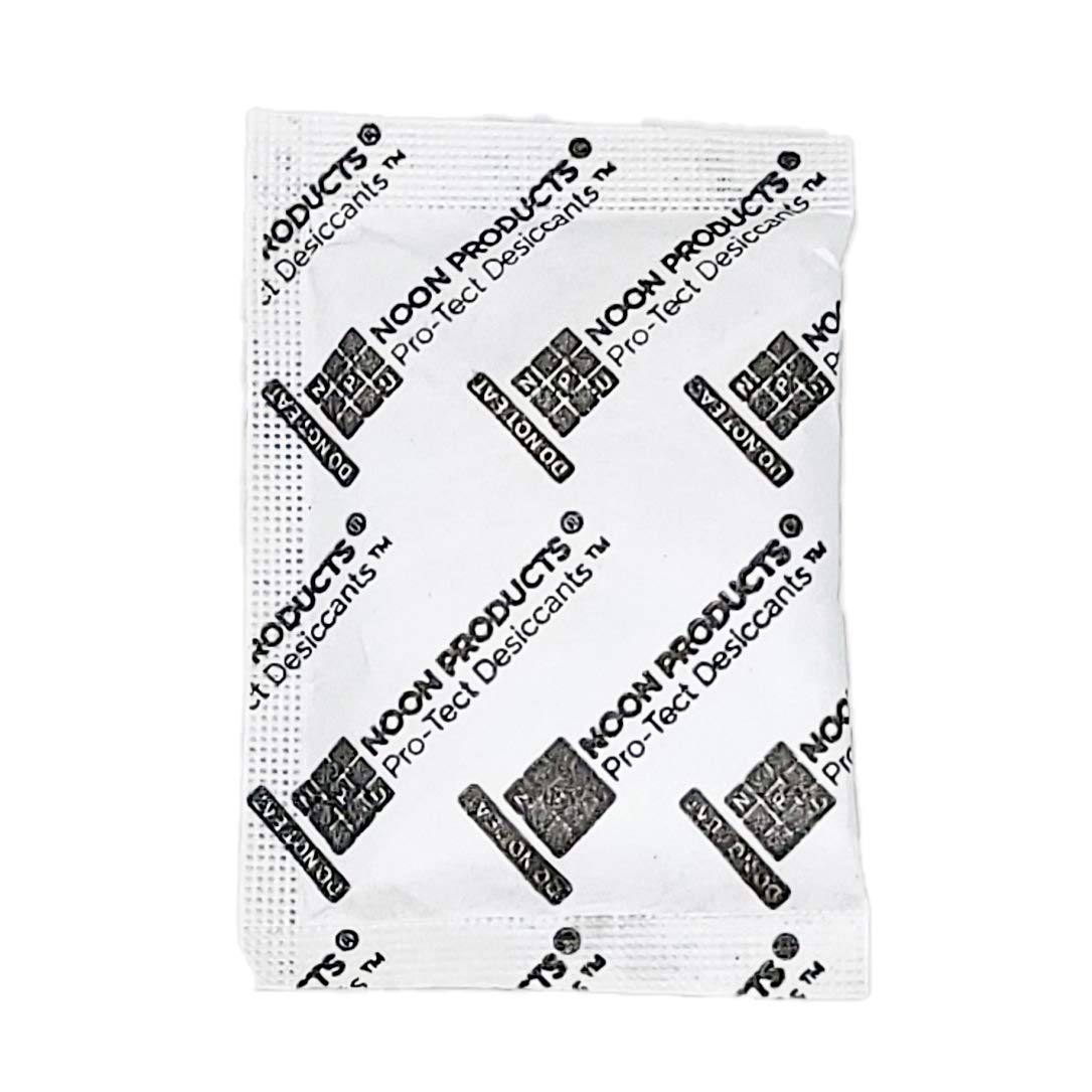 Silica For Safes 10 Gram (50 PACK) Desiccant Gel Packets Storage Solution Conform to MILD
