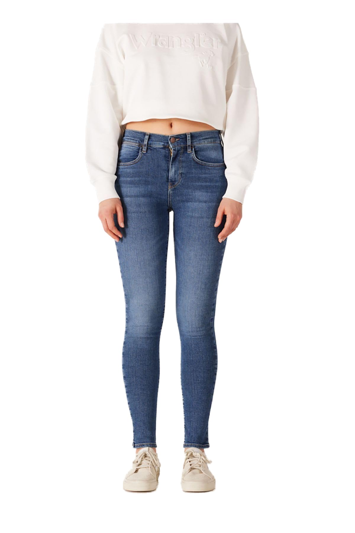 High Rise Skinny Jean Pantolon Jean Pantolon Kadın
