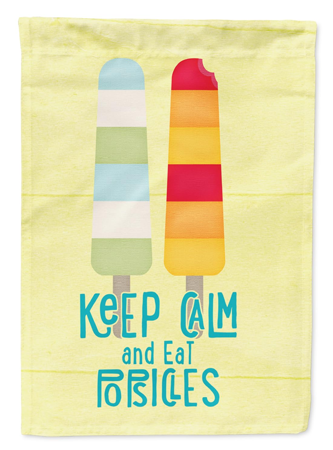 Drapeau Sucettes glacées multicolore petit modèle au design Keep Calm original