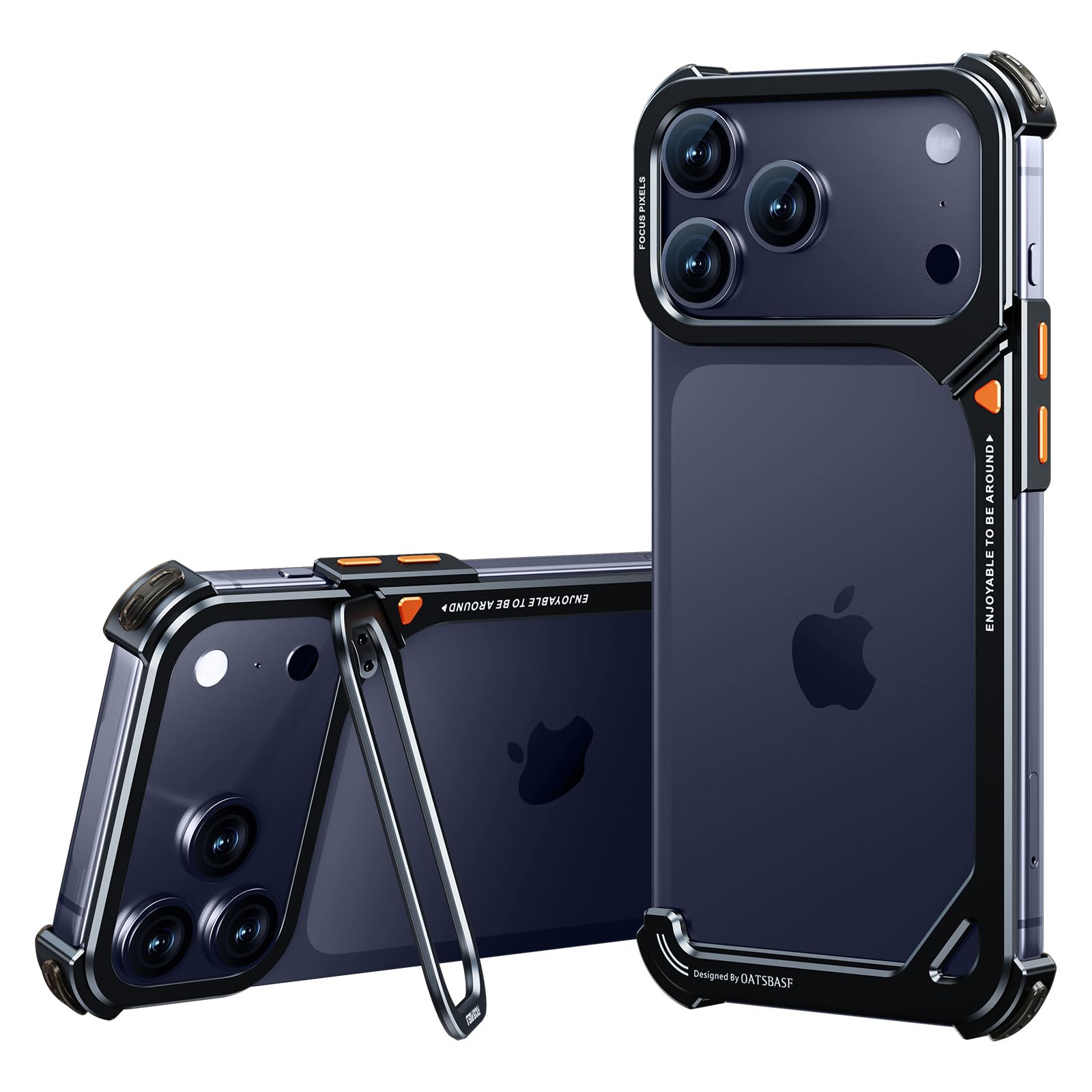 Amazon.com: OATSBASF 9 Case for iPhone 17 Pro Max Bumper Case