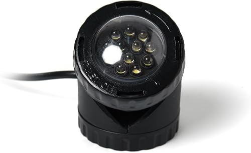 Miniatura 4 de Jebao PL1LED-3PS Luz LED sumergible para estanque con sensor de fotocélula, 2.25 "x 3", rojo, azul, verde y amarillo