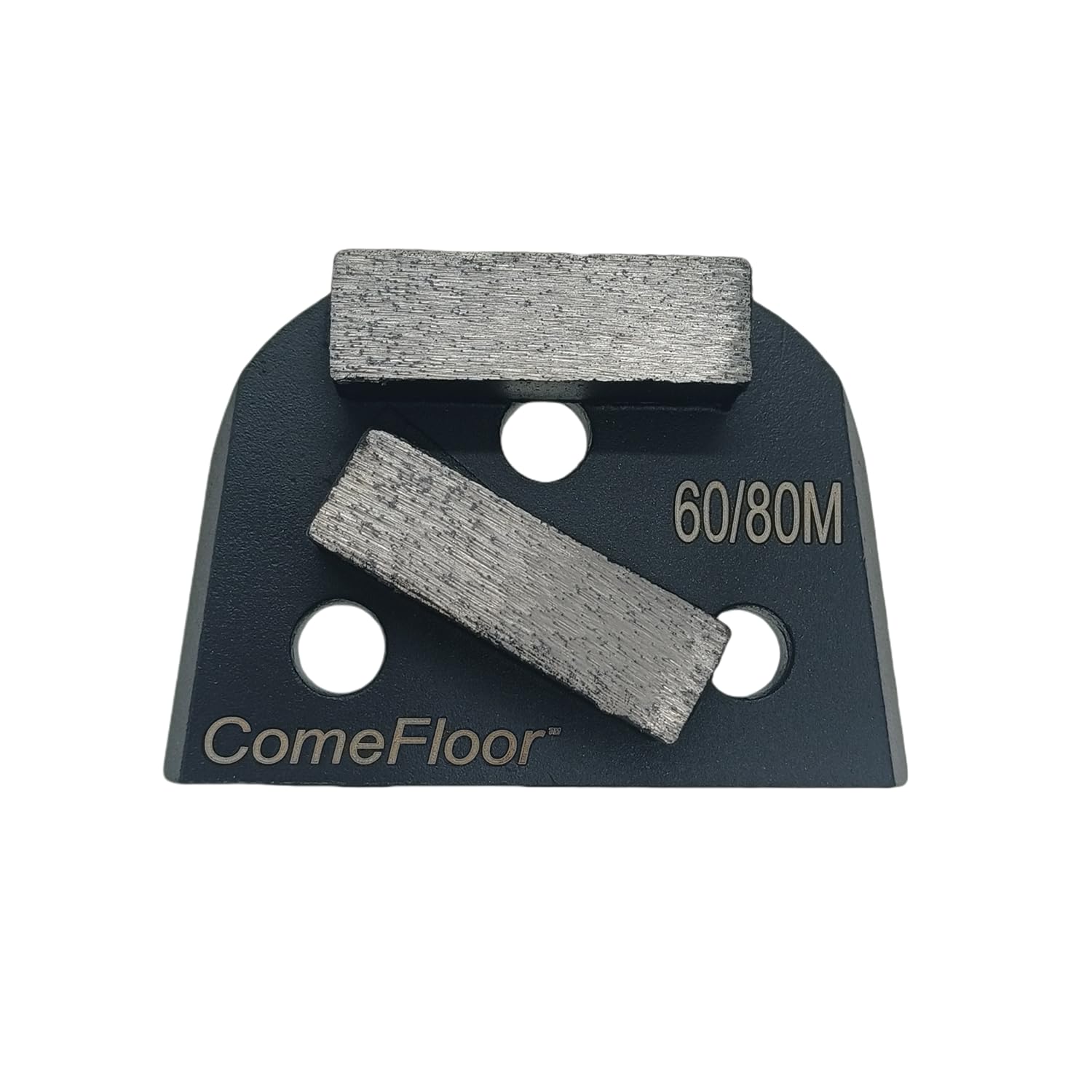 Disco de molienda de suelo de hormigón, zapatas de molienda de metal de diamante para preparación de hormigón y eliminación fina de epoxi, compatible con amoladoras Lavina Edco Onfloor, doble barra