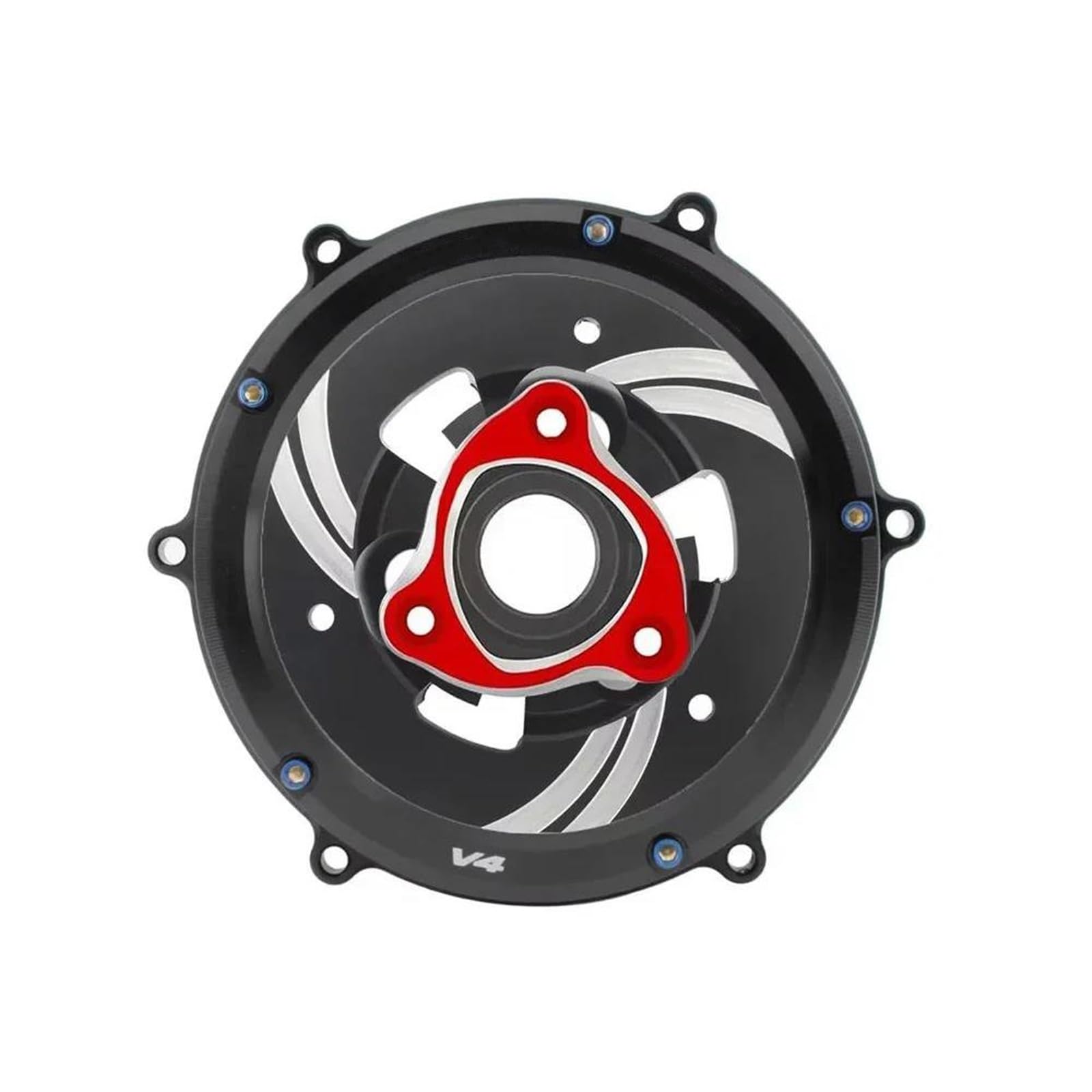 Accesorios Motocicletas Kit De Protector Muelle Embrague Y Placa Presión para Ducati para Panigale V4 (2018-2022)(Rosso)