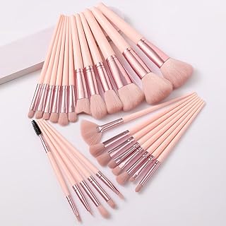 25 unids suave al tacto pinceles de maquillaj...