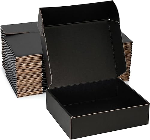 Miniatura 8 de Cajas de envío pequeñas de 9 x 6 x 2 pulgadas (paquete de 25) – Cajas de cartón corrugado blancas resistentes para pequeñas empresas, comercio