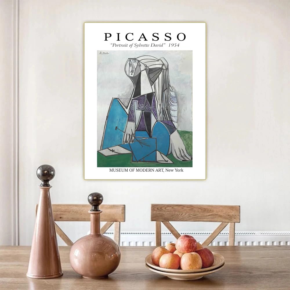 パブロ・ピカソ「シルヴェット・ダヴィッド2世の肖像」サイン入り