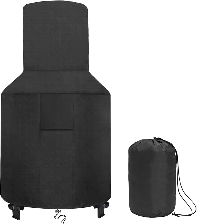 STARTWO Patio Chiminea Cover Weather Resistant Outdoor