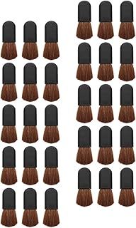 30pcs Oval Black Handle Premium Bristle Makeu...