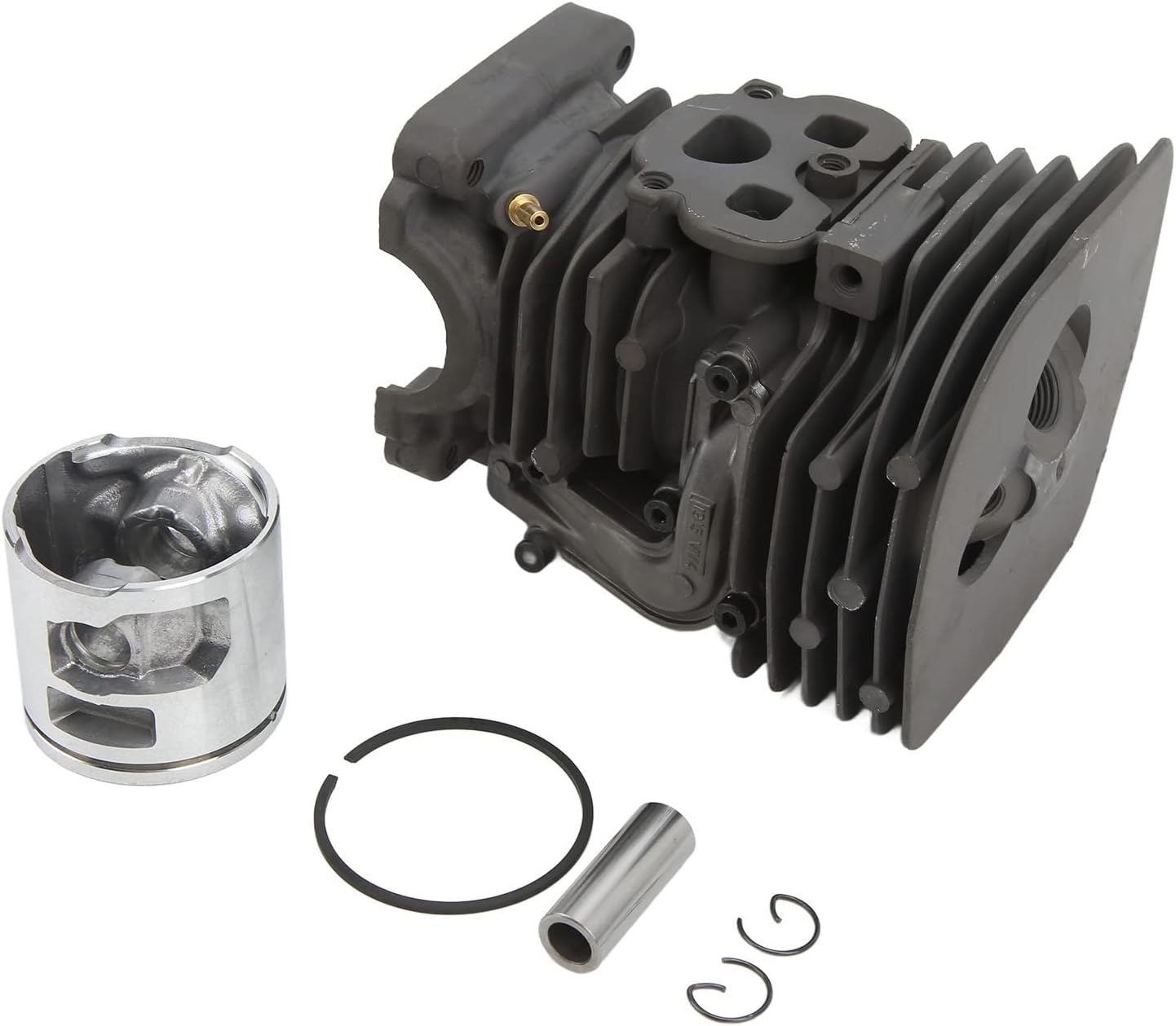 Chainsaw Cylinder Head Piston Kit Assembly Deformation Prevention Rust Prevention 537320402 Repair Metal Steel