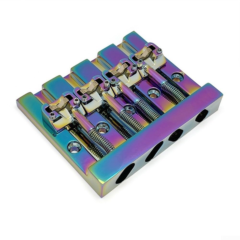Retro Bassbrücke 4 Saiten Bunt Beschichtet Robust