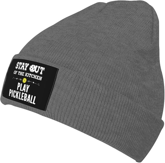 Stay Out of The Kitchen Pickleball Warm Skull Cap