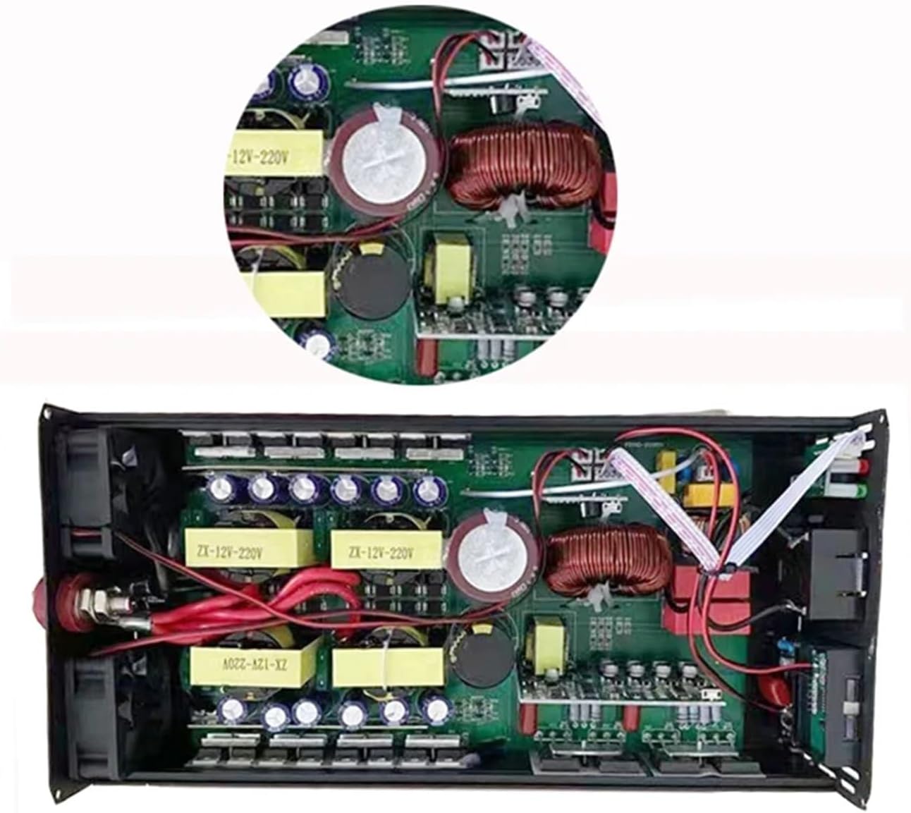 Inverter DC12V 24V 48V 60V to AC 110V 220V 3000/4000/5000W Converter(24V_110V 60HZ)(12V-220V 50HZ)