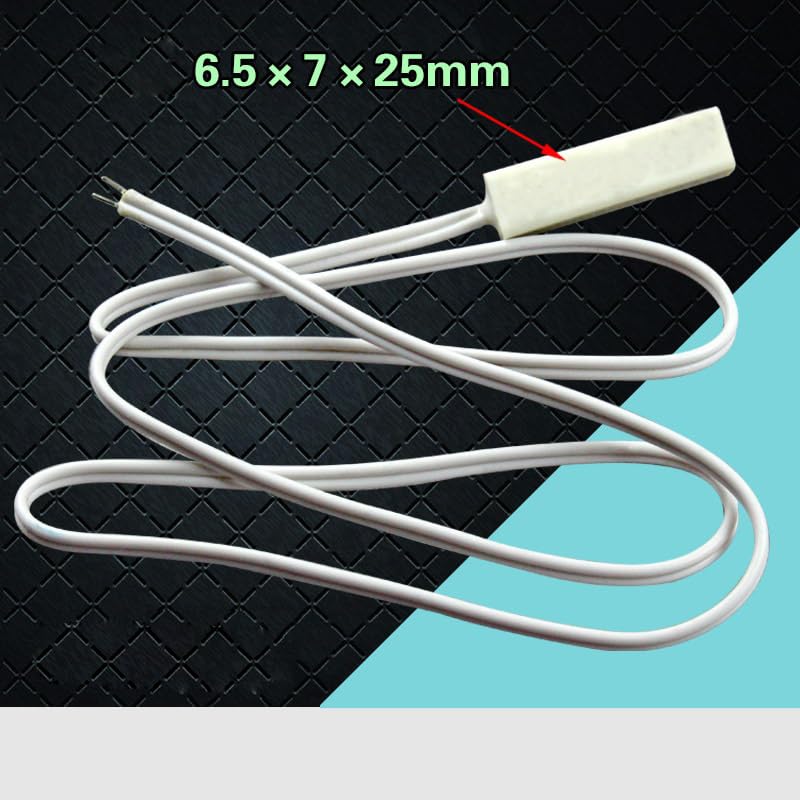 2 Pack Refrigerator Temperature Sensor Replacement NTC Cylinder and Cuboid Temp Probe WR55X10025 Freezer Thermistor Temperature Sensor for Hotpoint GE Refrigerators Fridge Cooling Repair