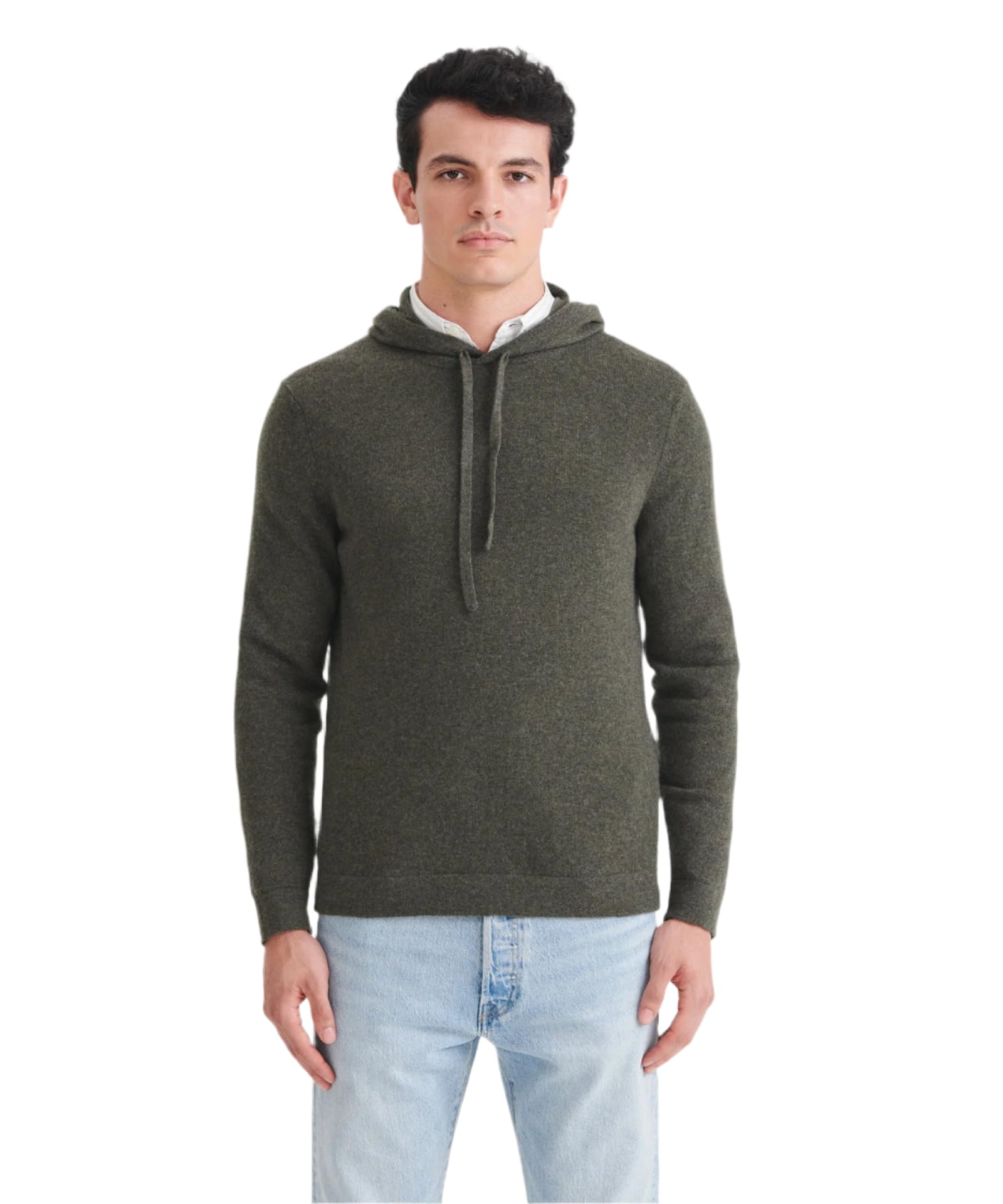 NAADAM Herren The Off-Duty Cashmere Hoodie Pullover Sweater